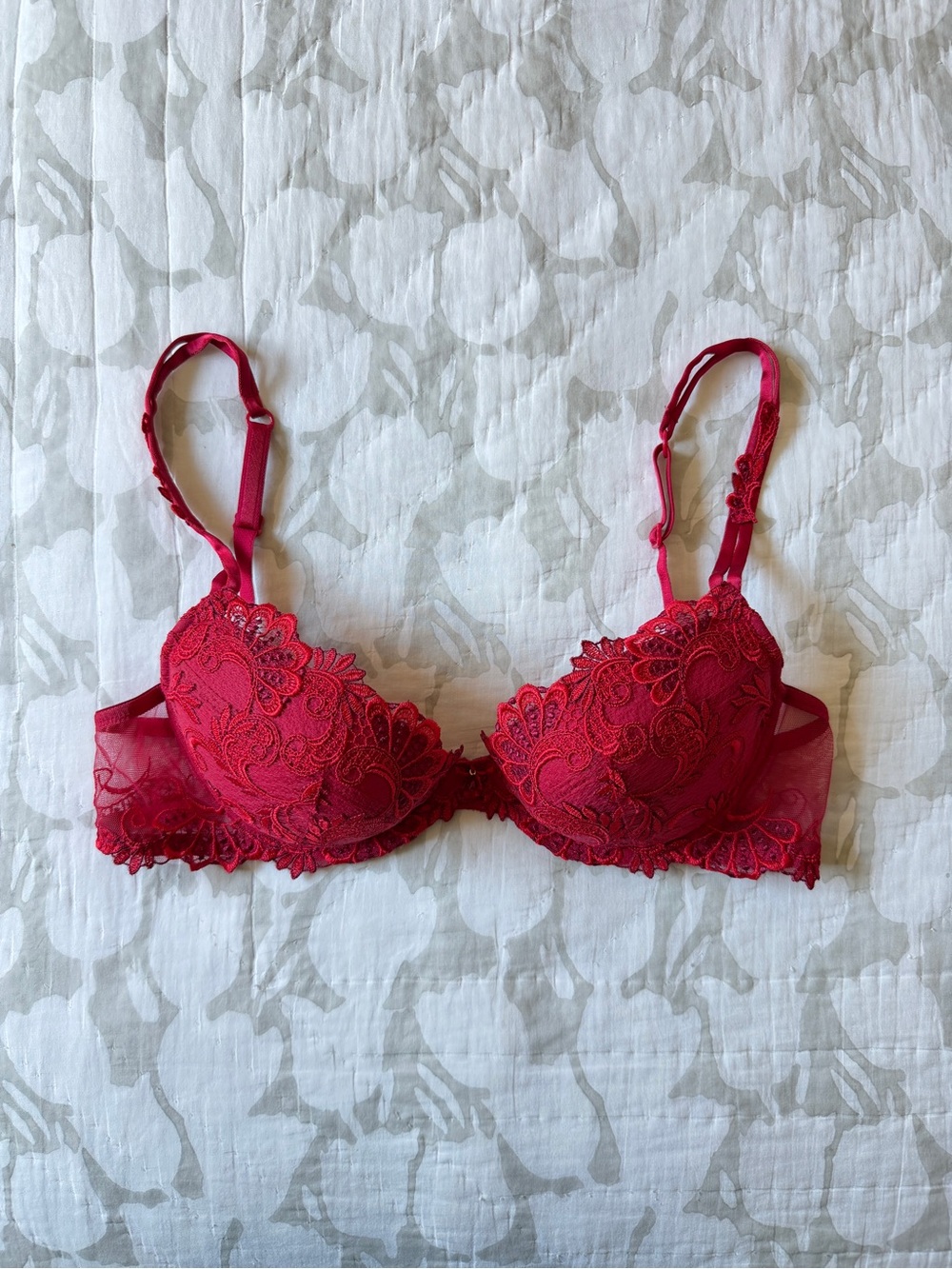 Lise Charmel Dressing Floral Plunge Bra - Picture 4 of 5